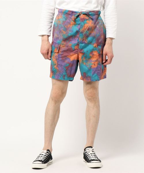JOURNAL STANDARD（ジャーナルスタンダード）の「FILL THE BILL×TR2/フィルザビル別注:DYE CARGO ショーツ♯（その他パンツ・メンズ・オレンジ/コバルトブルー・MEDIUM/SMALL）」の2枚目の写真
