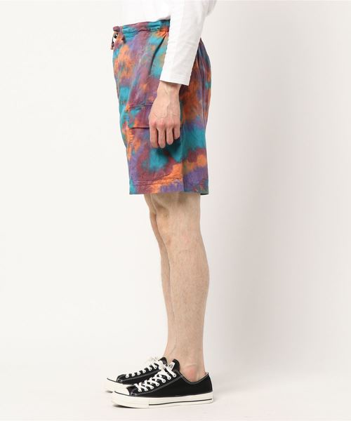 JOURNAL STANDARD（ジャーナルスタンダード）の「FILL THE BILL×TR2/フィルザビル別注:DYE CARGO ショーツ♯（その他パンツ・メンズ・オレンジ/コバルトブルー・MEDIUM/SMALL）」の3枚目の写真