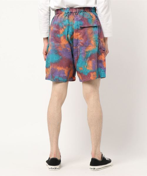 JOURNAL STANDARD（ジャーナルスタンダード）の「FILL THE BILL×TR2/フィルザビル別注:DYE CARGO ショーツ♯（その他パンツ・メンズ・オレンジ/コバルトブルー・MEDIUM/SMALL）」の4枚目の写真