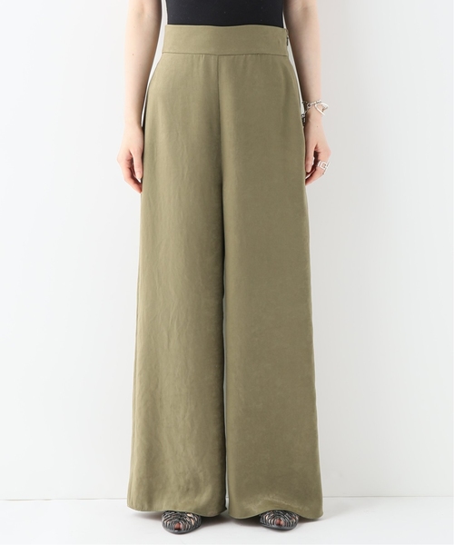 CITYSHOP（シティーショップ）の「ヴィンテージサテンフレアパンツ（その他パンツ・レディース・カーキ/ベージュ・FREE）」の21枚目の写真