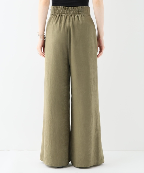 CITYSHOP（シティーショップ）の「ヴィンテージサテンフレアパンツ（その他パンツ・レディース・カーキ/ベージュ・FREE）」の6枚目の写真