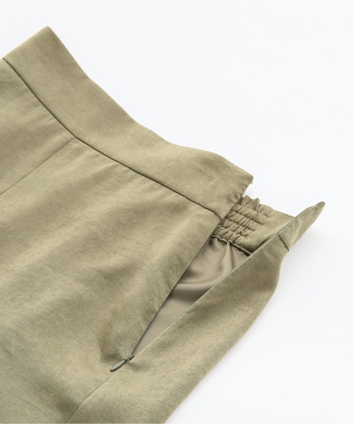 CITYSHOP（シティーショップ）の「ヴィンテージサテンフレアパンツ（その他パンツ・レディース・カーキ/ベージュ・FREE）」の9枚目の写真