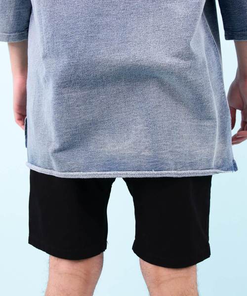 KANGOL（カンゴール）の「【別注】KANGOL×８(eight) コラボビッグシルエット半袖Tシャツ（Tシャツ/カットソー・メンズ・ライトインディゴブルー/ダークインディゴブルー・FREE）」の19枚目の写真