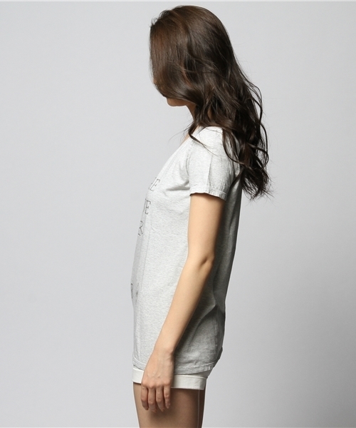 goa(ゴア)の「Arrow&Favor Tシャツ(Tシャツ/カットソー・レディース・ホワイト/グレー/グレー系その他/ライトブルー・FREE)」の6枚目の写真