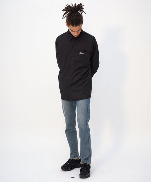 OY(オーワイ)の「テープリング長袖シャツ(シャツ/ブラウス・メンズ・ホワイト/ブラック・FREE)」の15枚目の写真