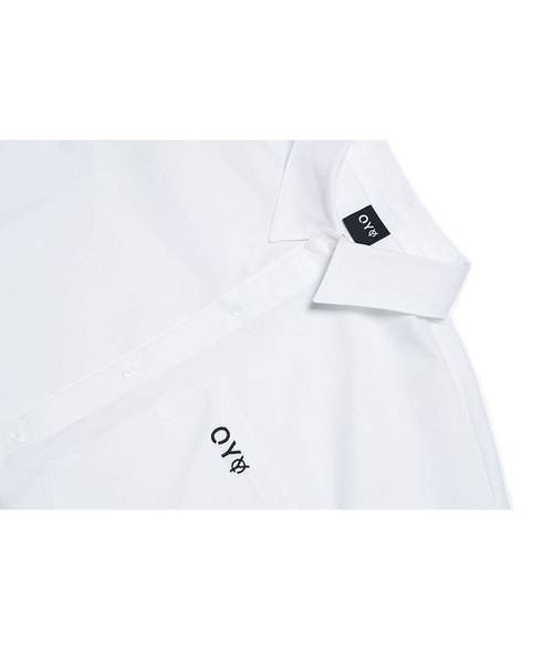 OY(オーワイ)の「テープリング長袖シャツ(シャツ/ブラウス・メンズ・ホワイト/ブラック・FREE)」の6枚目の写真