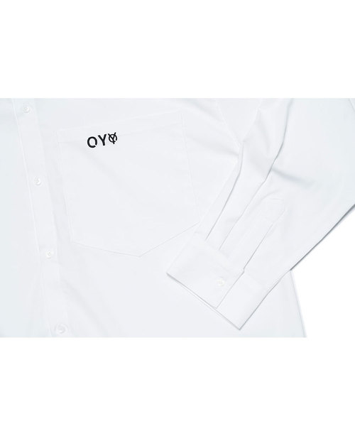 OY(オーワイ)の「テープリング長袖シャツ(シャツ/ブラウス・メンズ・ホワイト/ブラック・FREE)」の4枚目の写真