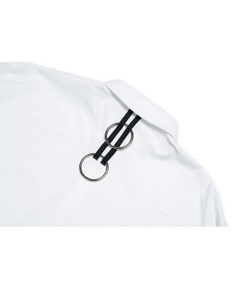 OY(オーワイ)の「テープリング長袖シャツ(シャツ/ブラウス・メンズ・ホワイト/ブラック・FREE)」の16枚目の写真