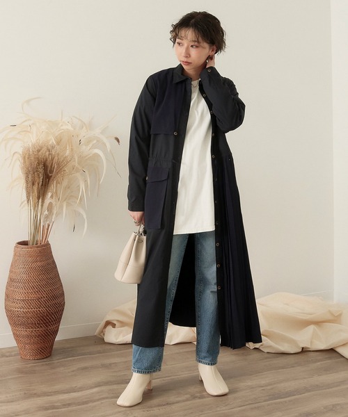 セール プリーツミリタリーワンピース ワンピース Factor ファクターイコール のファッション通販 Zozotown