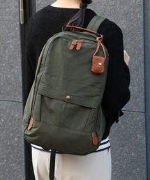 toleur（トーラ）の「【toleur】ウォッシュナイロン×カウレザー リュック バックパック デイパック 11337（バックパック/リュック）」