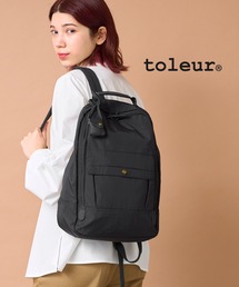 toleur | 【toleur】ウォッシュナイロン×カウレザー リュック バックパック デイパック 11337(バックパック/リュック)