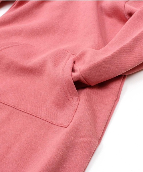 THE CASUAL(カジュアル)の「パイル起毛マキシパーカーワンピース キッズ(ワンピース・キッズ・ブラック/ベージュ/ピンク/杢グレー/ヘザーチャコール・110/120/130/140/150/160)」の12枚目の写真