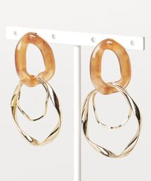 LOWRYS FARM | メッキ＊コンビピアス　858570(ピアス（両耳用）)