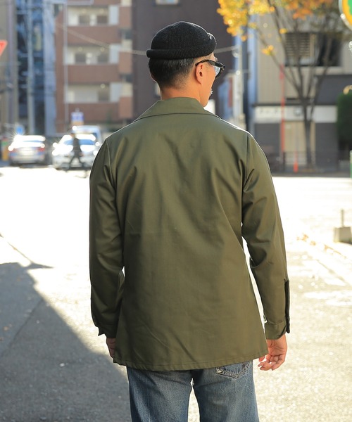 MILITARY（ミリタリー）の「米軍 OG-507 ユーティリティーシャツ（シャツ/ブラウス・メンズ・オリーブ・M/L）」の4枚目の写真