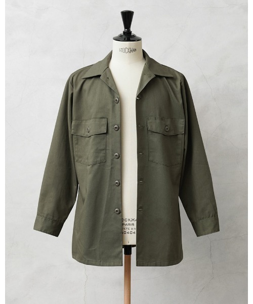 MILITARY(ミリタリー)の「米軍 OG-507 ユーティリティーシャツ(シャツ/ブラウス・メンズ・オリーブ・M/L/14 1/2)」の20枚目の写真