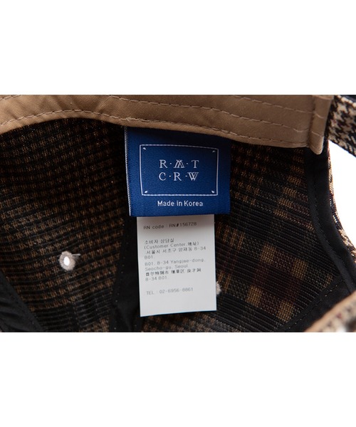 ROMANTIC CROWN(ロマンティッククラウン)の「オールドチェックボールキャップ(キャップ・レディース・ベージュ・FREE)」の15枚目の写真