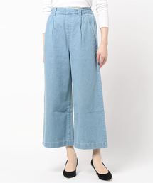 PICCIN | 【WEB限定】ワンタックワイドデニムパンツ(デニムパンツ)