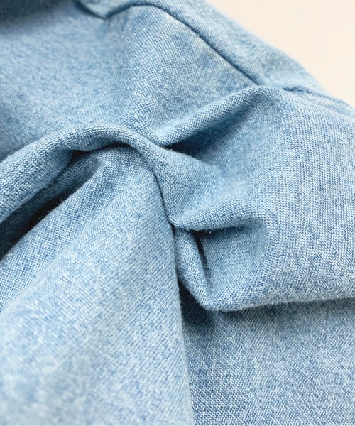 PICCIN(ピッチン)の「【WEB限定】ワンタックワイドデニムパンツ(デニムパンツ・レディース・ブルー/アイボリー・M)」の10枚目の写真