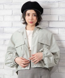 WEGO | WEGO/ナイロンショートCPOシャツジャケット(ナイロンジャケット)