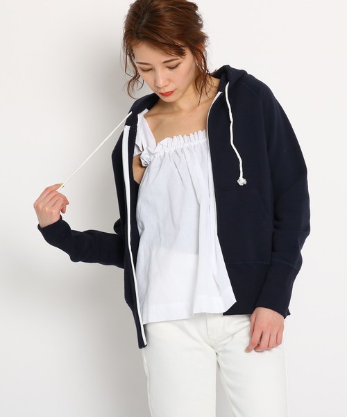 Web限定サイズあり 吊裏毛 ライトジップアップパーカー パーカー Dressterior ドレステリア のファッション通販 Zozotown