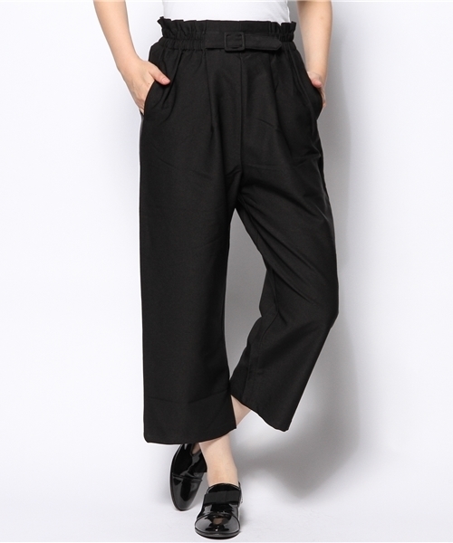 CIAOPANIC(チャオパニック)の「【Ciaopanic】サルエルストレートPT(チノパンツ・レディース・ベージュ/カーキ/ブラック・FREE)」の2枚目の写真