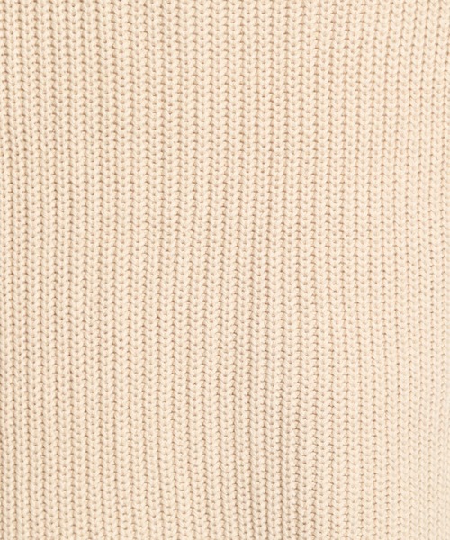 niko and...（ニコアンド）の「2WAYハイネックニットベスト（ベスト・レディース・ブラック/ベージュ/ブラウン/ブルー・MEDIUM/LARGE）」の14枚目の写真