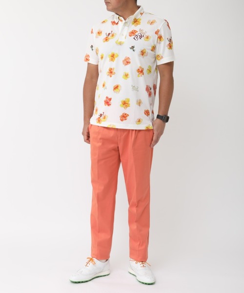 ZOY(ゾーイ)の「《ZOY》MENS ボディシェル1タックパンツ(その他パンツ・メンズ・ホワイト/コーラル/ネイビー・76/79/82/85/88/92)」の4枚目の写真