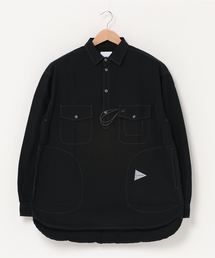and wander | and wander/アンドワンダー　CORDURA typewriter shirt コーデュラ タイプライター シャツ 57409830732190(シャツ/ブラウス)