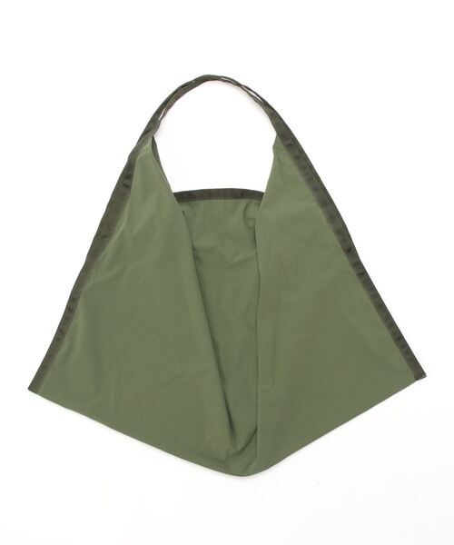 Hender Scheme(エンダースキーマ)の「origami bag big 3 layer nylon(ショルダーバッグ・メンズ・オレンジ/オリーブ/ブラック・FREE)」の4枚目の写真