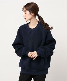 ボア BIGシルエットプルオーバー