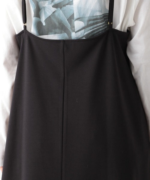 LEPSIM（レプシィム）の「ロングVキャミワンピース　924785（ワンピース・レディース・ブラック/モカ/グレイッシュベージュ・FREE）」の13枚目の写真