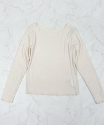 メローラウンドネックカットソー