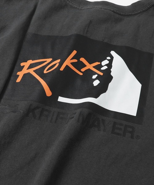 KRIFF MAYER（クリフメイヤー）の「ROKXコラボCOOLタフT（Tシャツ/カットソー・メンズ・オフホワイト/チャコール/ブラウン・SMALL/MEDIUM/LARGE/X-LARGE）」の13枚目の写真