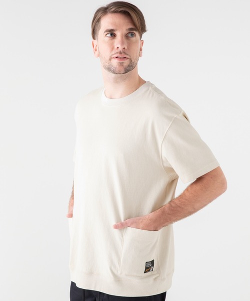 KRIFF MAYER（クリフメイヤー）の「ROKXコラボCOOLタフT（Tシャツ/カットソー・メンズ・オフホワイト/チャコール/ブラウン・SMALL/MEDIUM/LARGE/X-LARGE）」の19枚目の写真