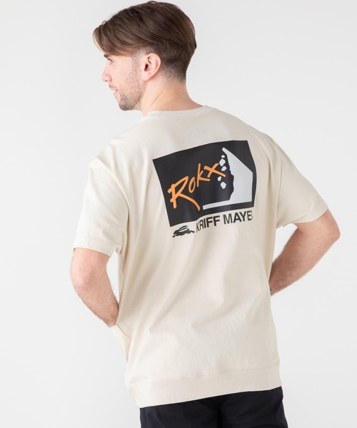 KRIFF MAYER（クリフメイヤー）の「ROKXコラボCOOLタフT（Tシャツ/カットソー・メンズ・オフホワイト/チャコール/ブラウン・SMALL/MEDIUM/LARGE/X-LARGE）」の20枚目の写真