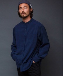 The TWENYTSEVEN： BANDCOLLAR SHIRT バンドカラーシャツ