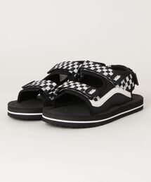 VANS | VANS ヴァンズ SLAPPY V5176 BLK/WHT CHECK(サンダル)