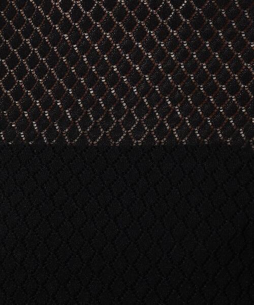 DRESSTERIOR(ドレステリア)の「◆レースニットプルオーバー(ニット/セーター・レディース・ブラック/ホワイト系・38)」の7枚目の写真