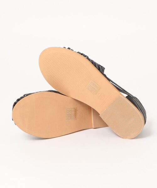CESMONY（チェスモニー）の「【CESMONY/チェスモニー】レディース　グルカサンダル（サンダル・メンズ・ブラック/ベージュ・37/36）」の3枚目の写真