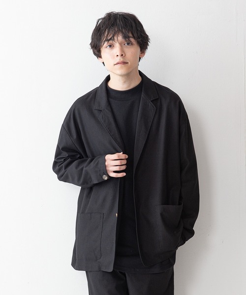 UNIIT】コットンリネン ルーズフィット(オーバーサイズ/ビッグ UNIIT】コットンリネン ルーズフィット(オーバーサイズ/ビッグ