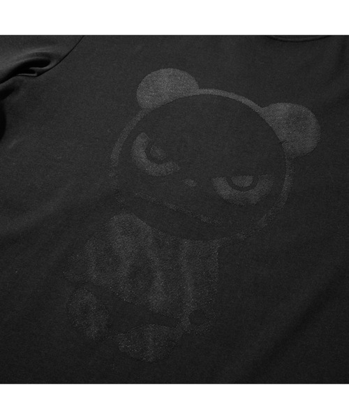 HIPANDA(ハイパンダ)の「HIPANDA HIPANDA メンズ BASIC ラバーシャドープリント 半袖Tシャツ(Tシャツ/カットソー・メンズ・ブラック/ホワイト・SMALL/XX-LARGE/X-LARGE/MEDIUM/LARGE)」の7枚目の写真