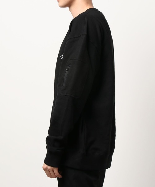 PIPING HOT FUTURE（パイピングホットフューチャー）の「L/S OVERSIZE POCKET CREW（スウェット・メンズ・ブラック・S/L/M/XL）」の16枚目の写真