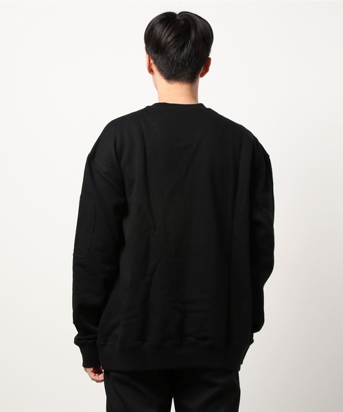 PIPING HOT FUTURE（パイピングホットフューチャー）の「L/S OVERSIZE POCKET CREW（スウェット・メンズ・ブラック・S/L/M/XL）」の17枚目の写真
