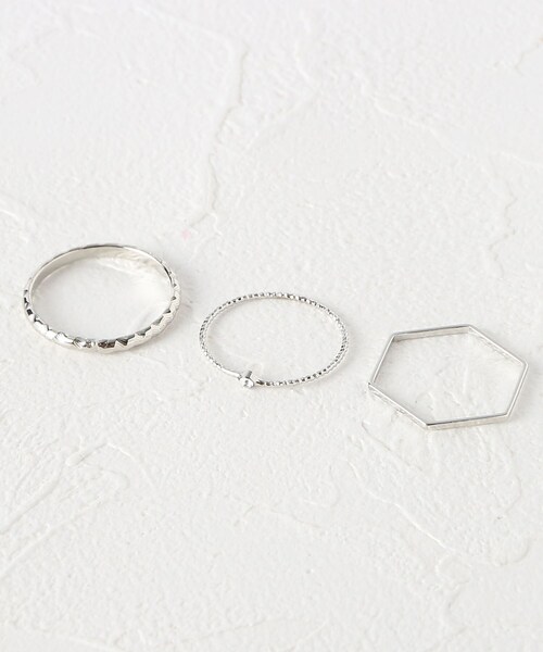デザインリング3点セット リング Its Demo イッツデモ のファッション通販 Zozotown