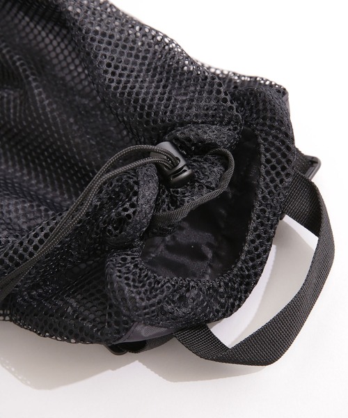 Speedo（スピード）の「speedo/ポケッタブルメッシュバッグ（バックパック/リュック・レディース・ブラック・FREE）」の15枚目の写真