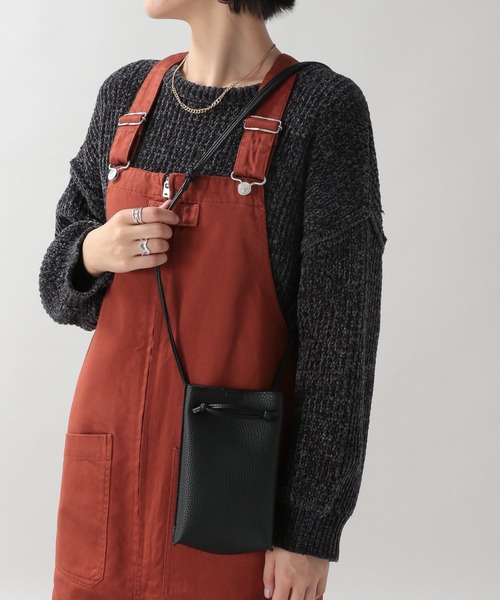 RAGEBLUE(レイジブルー)の「レザータッチミニショルダーバッグ/950642(ショルダーバッグ・メンズ・オフホワイト/ブラック/ベージュ/シルバー/その他・FREE)」の3枚目の写真