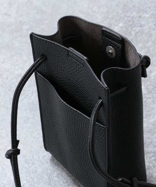 RAGEBLUE(レイジブルー)の「レザータッチミニショルダーバッグ/950642(ショルダーバッグ・メンズ・オフホワイト/ブラック/ベージュ/シルバー/その他・FREE)」の13枚目の写真