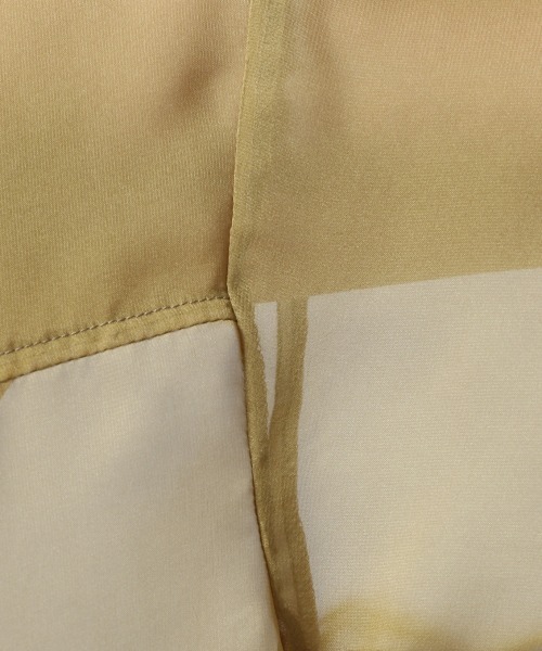 HARE（ハレ）の「ショートシアーシャツ(HARE)（シャツ/ブラウス・レディース・ブラック/ブルー/イエロー・FREE）」の8枚目の写真