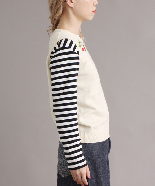 peu pres（プープレ）の「●ヒメリンゴ刺繍 ベスト（ベスト・レディース・ブラック/ホワイト・FREE）」の16枚目の写真