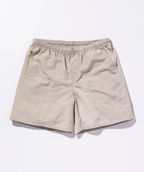 KGFR（カガフリ）の「KGFR(カガフリ)刺繍ロゴショーツ（その他パンツ・メンズ・ブラック/ベージュ/ネイビー/オレンジ/ライトグリーン/ライトイエロー・M/L）」の9枚目の写真